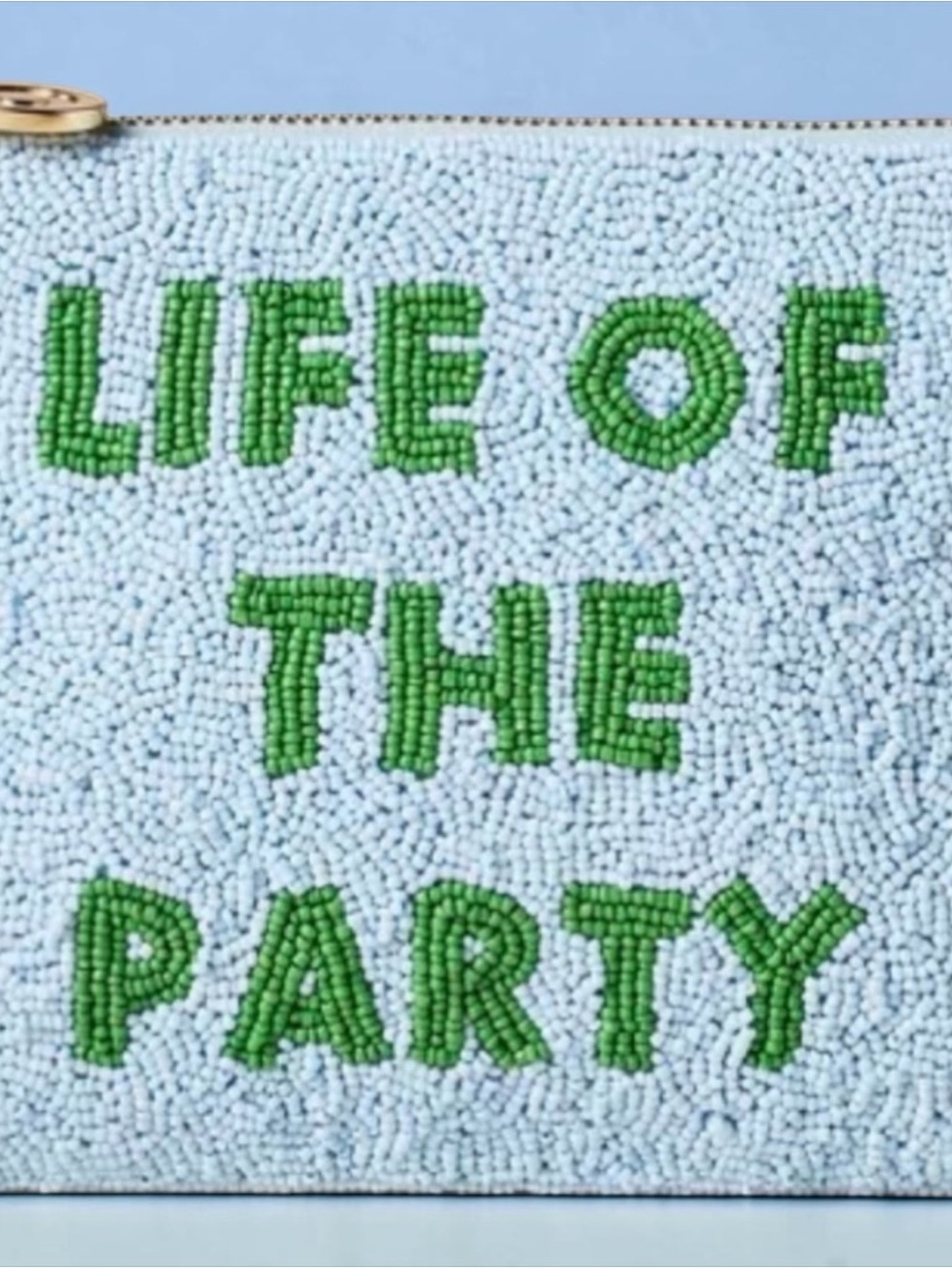 NWT Kate Spade x Target "Life of the Party" Beaded Pouch Clutch